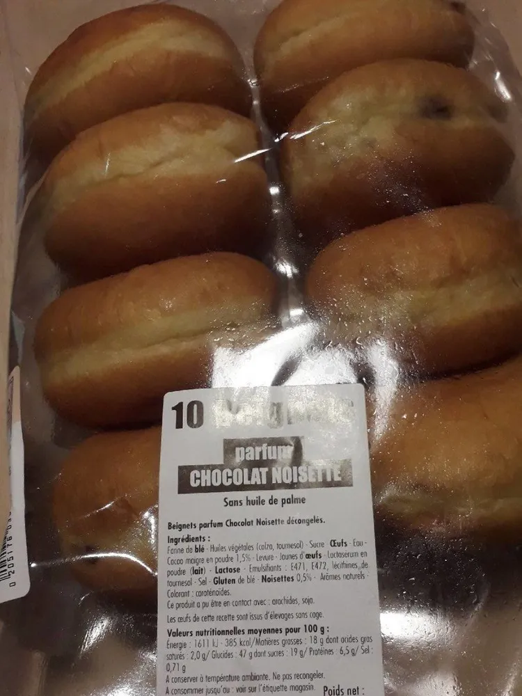 Beignets chocolat noisette