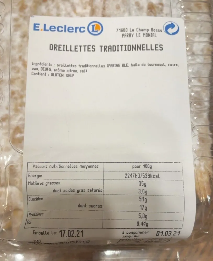 Oreillettes
