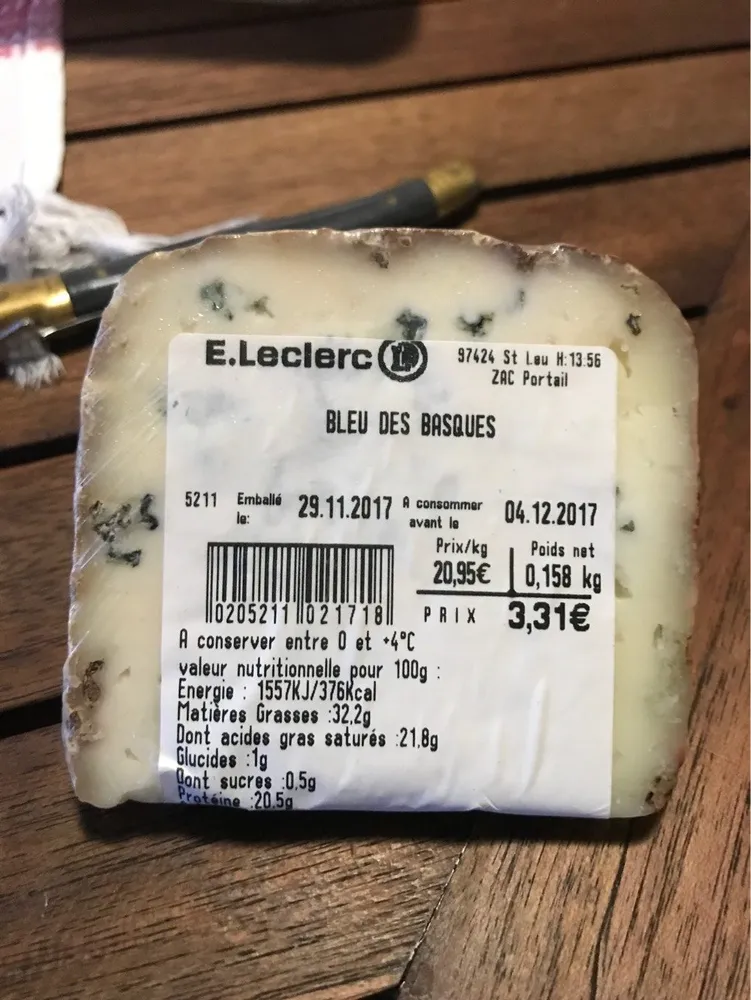Bleu des basques
