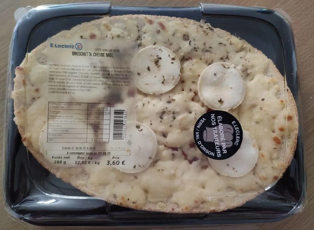 Bruschetta Chèvre Miel