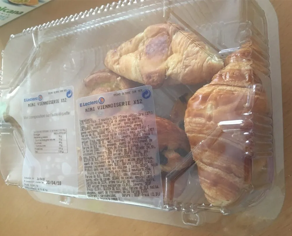 Mini viennoiseries x12