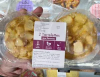 2 tartelettes aux pommes