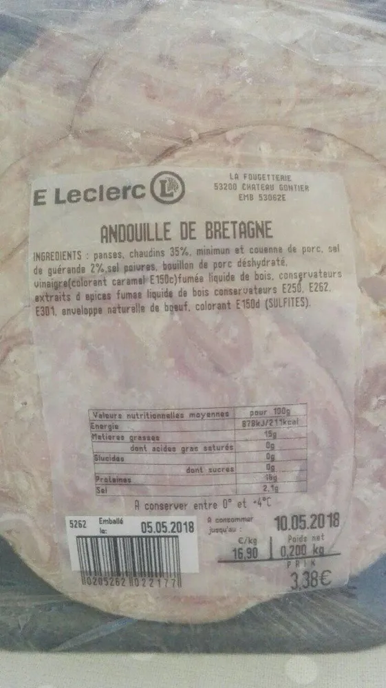 Andouille de bretagne