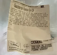 Saucisse de viande