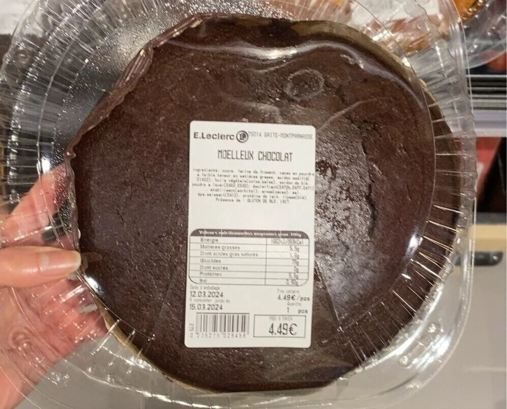 Moelleux chocolat