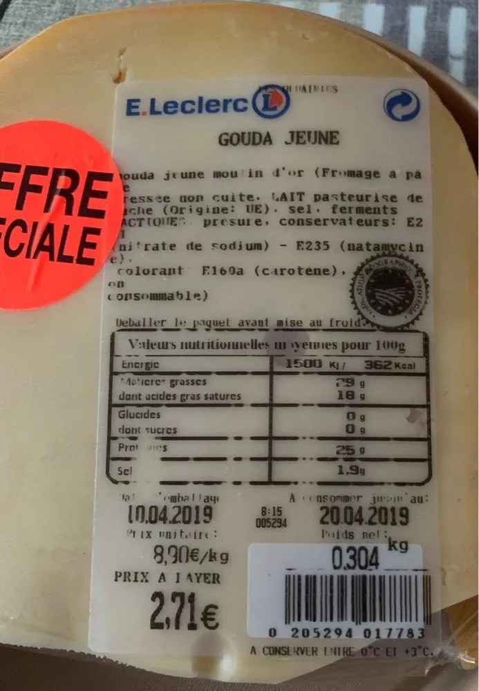 Gouda Jeune