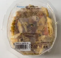 Salade penne aux 5 légumes