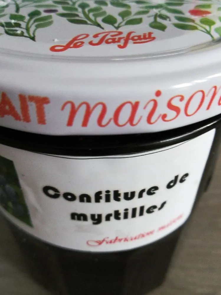 Confiture de myrtilles