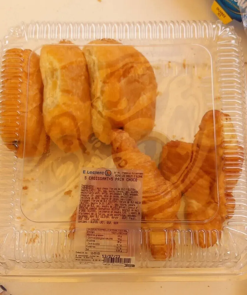 5 CROISSANT+5 PAIN CHOCO