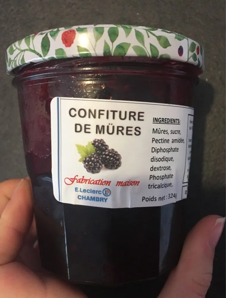 Confiture de mures