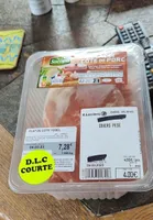 Plat de côté de porc