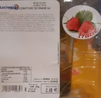 Crêpes confiture de fraise X4