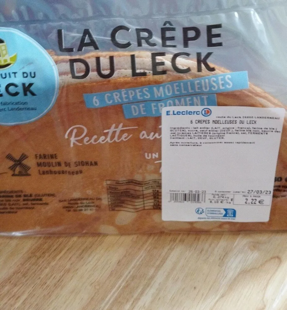 La crêpe du leck