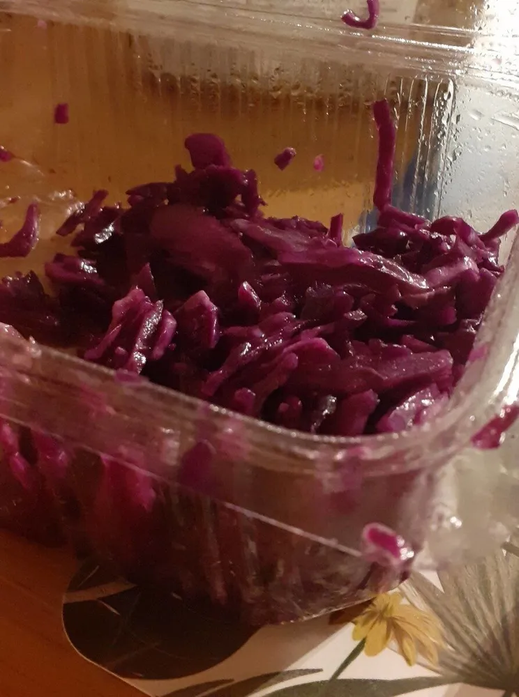 salade de choux rouge