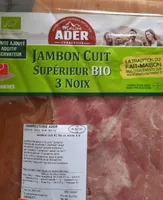 Jambon cuit supérieur bio 3 noix