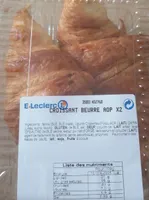 Croissants beurre aop x2
