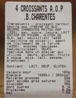Croissants AOP charentes
