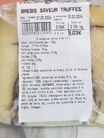 Fromage de brebis aux truffes