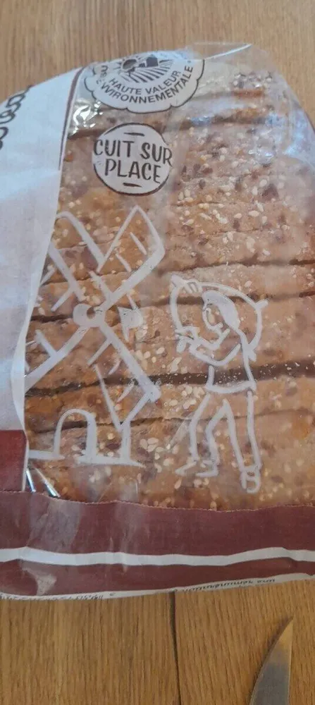 Pain pavé multicereales