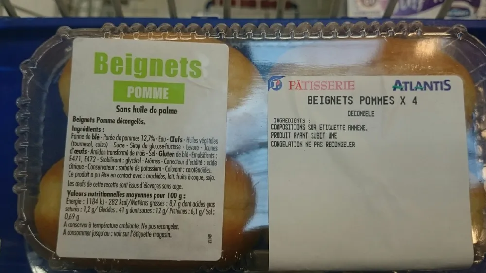 Beignets aux pommes