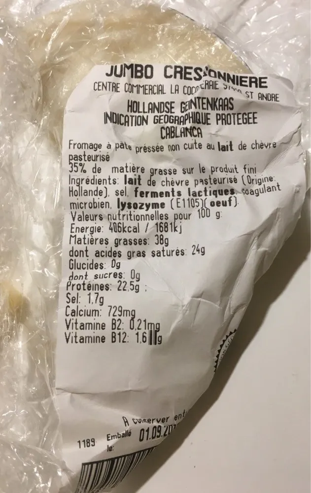 Hollandse fromage de chevre