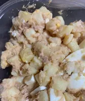 Pomme de terre de thon