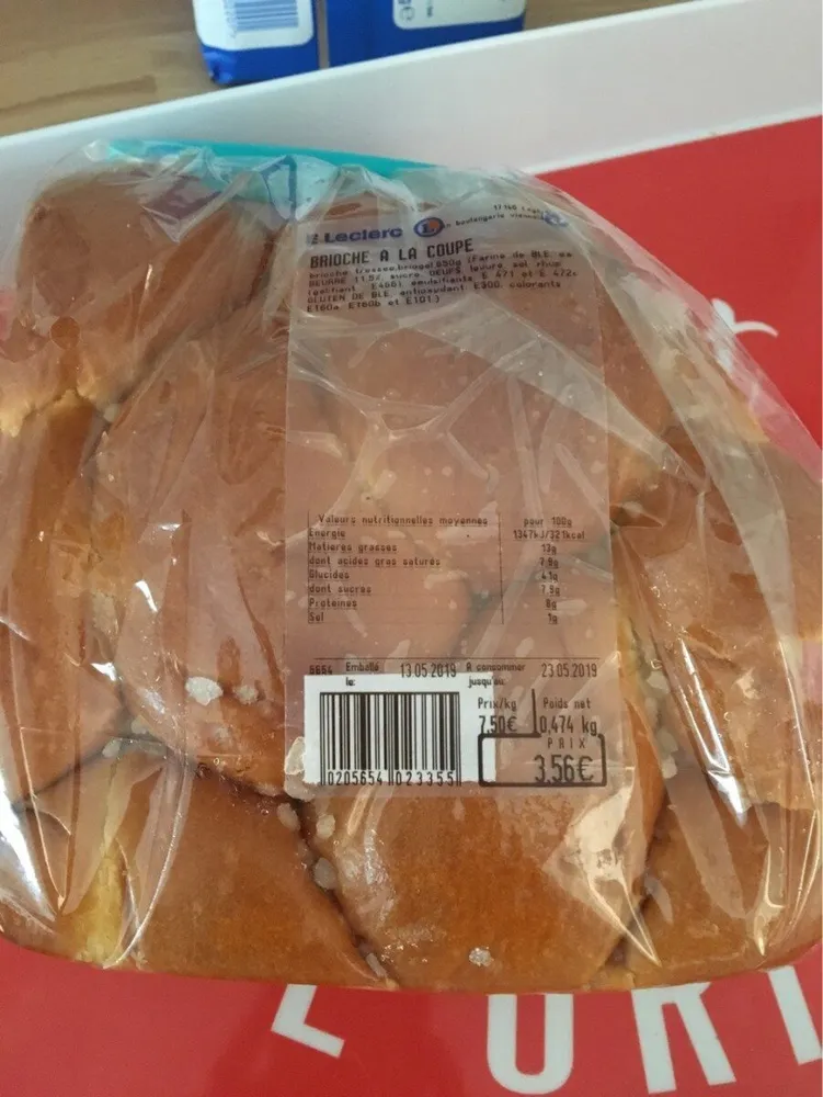 Brioche a la coupe