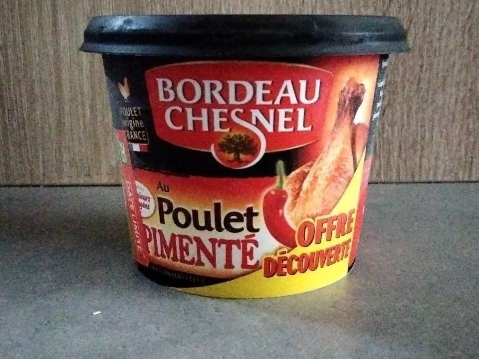 Rillettes au poulet pimenté