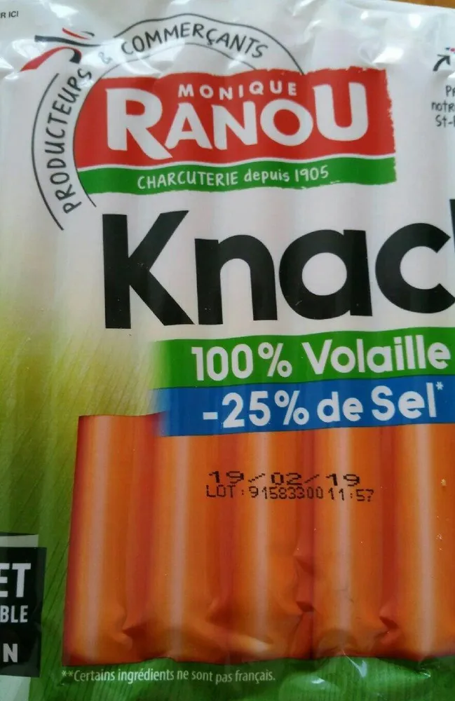 Knack 100% volaille