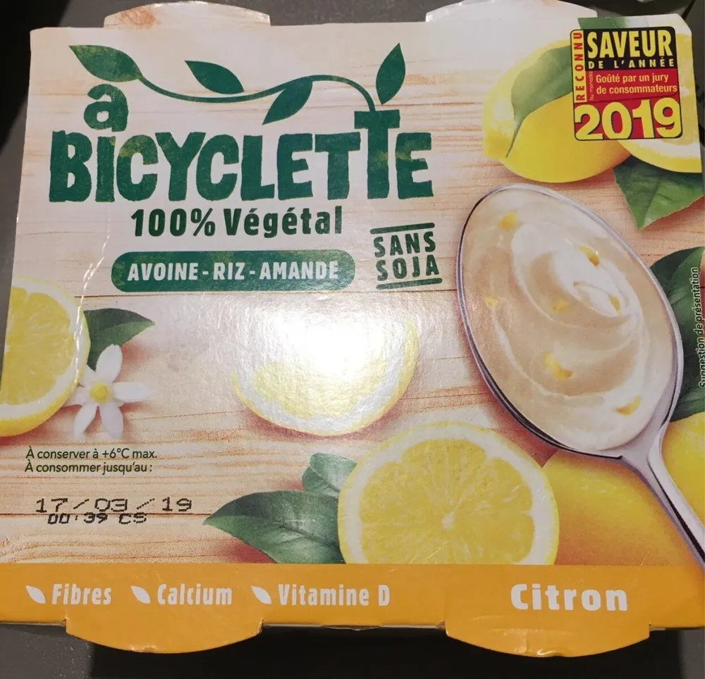 100%vegetel avoine riz amande