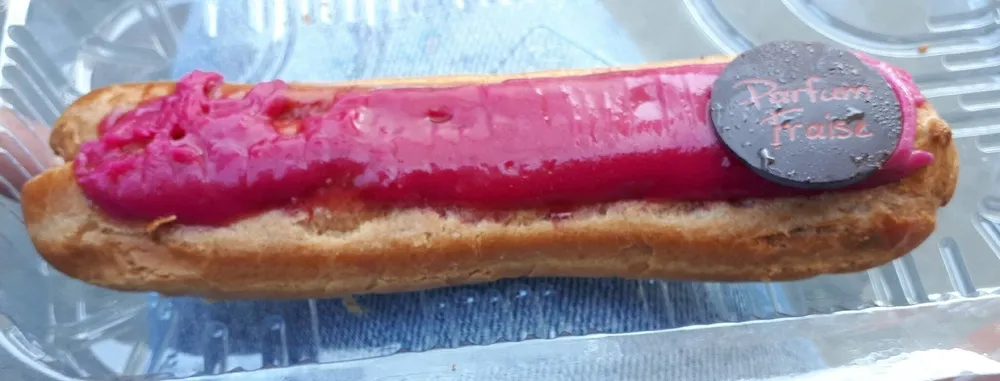 Eclaire fraise