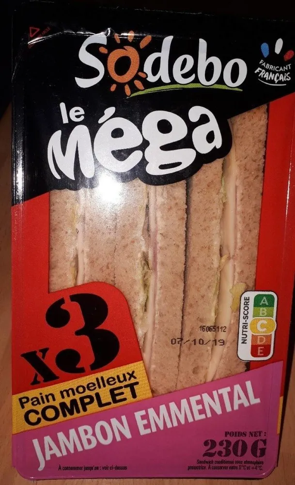 Le MÉGA Jambon Emmental