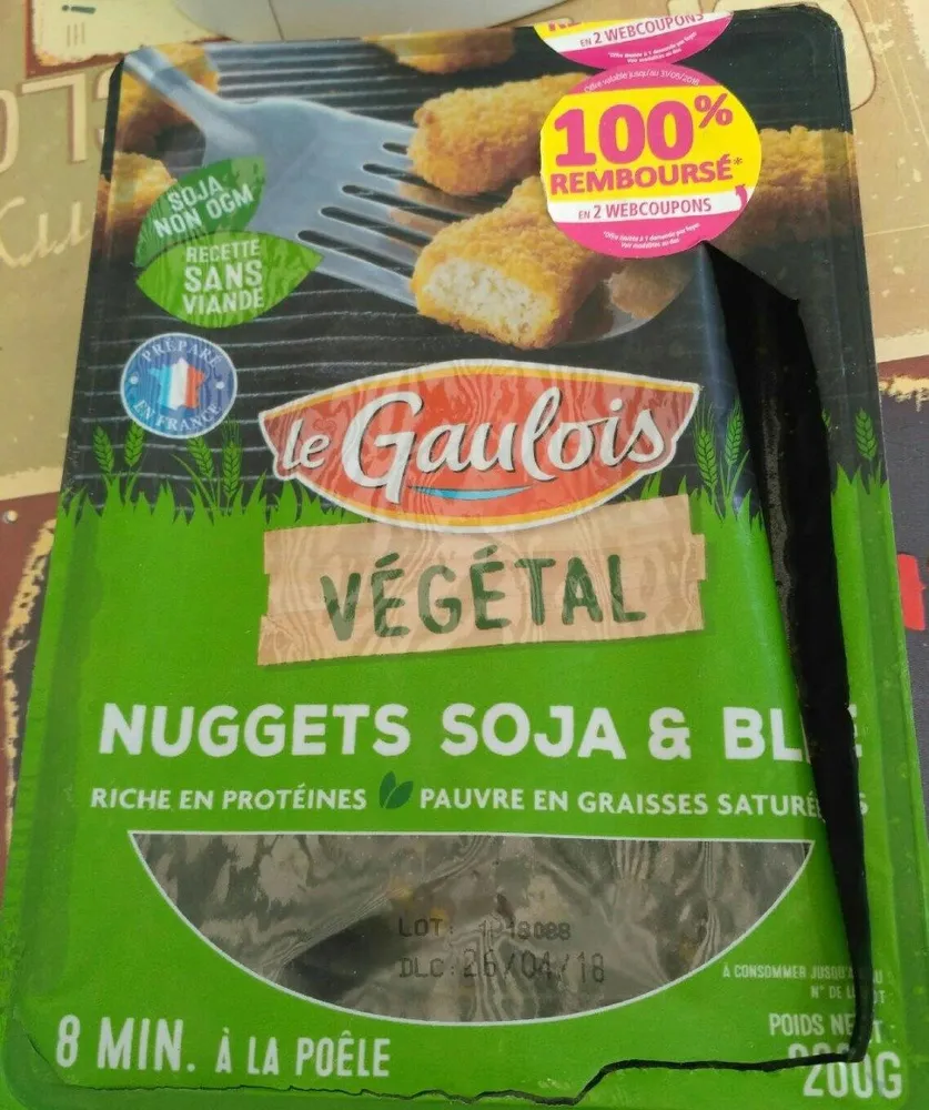 Nuggets soja et blé