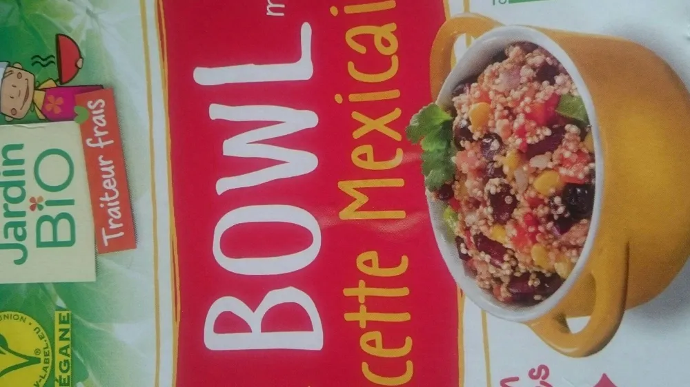 Bowl recette mexicaine