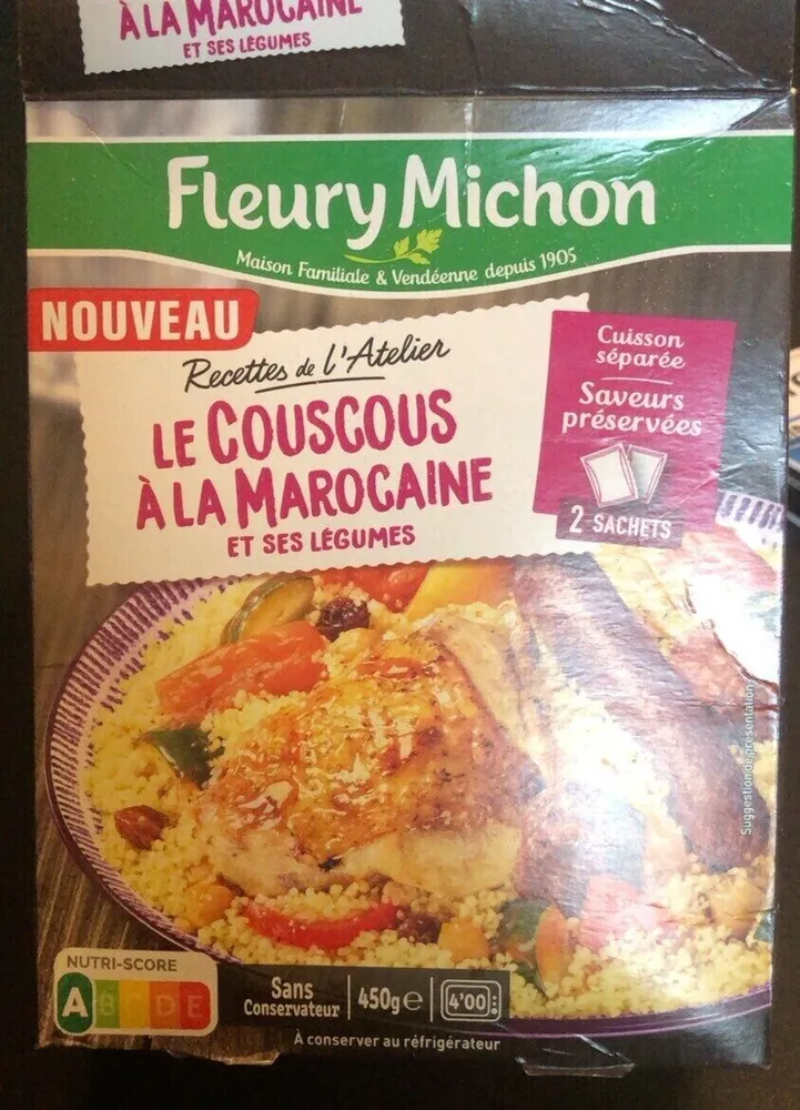 Couscous a la marocaine