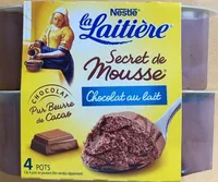 Secret de mousse au chocolat au lait