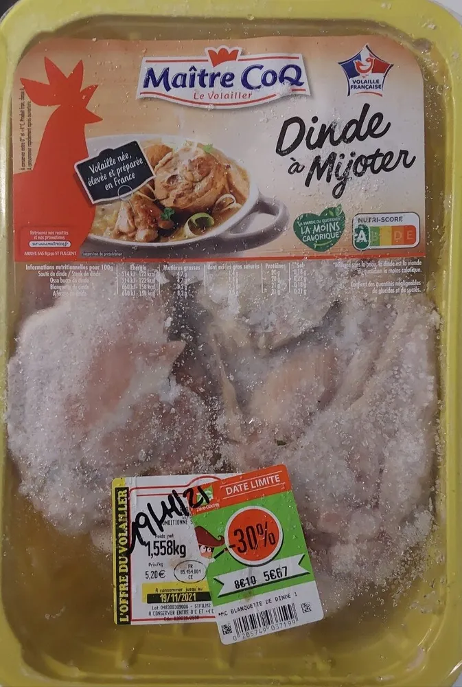 Dinde à mijoter