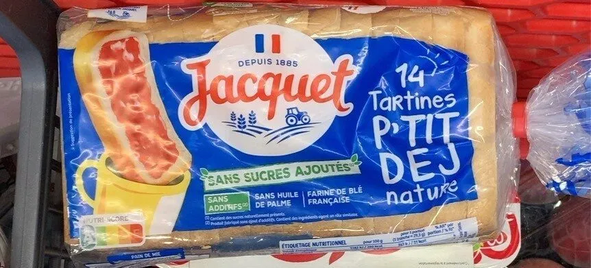 Tartine p’tit dej nature