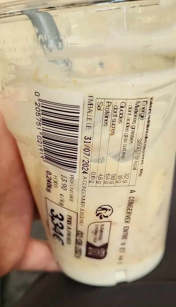 Shaker fromage blanc speculoos