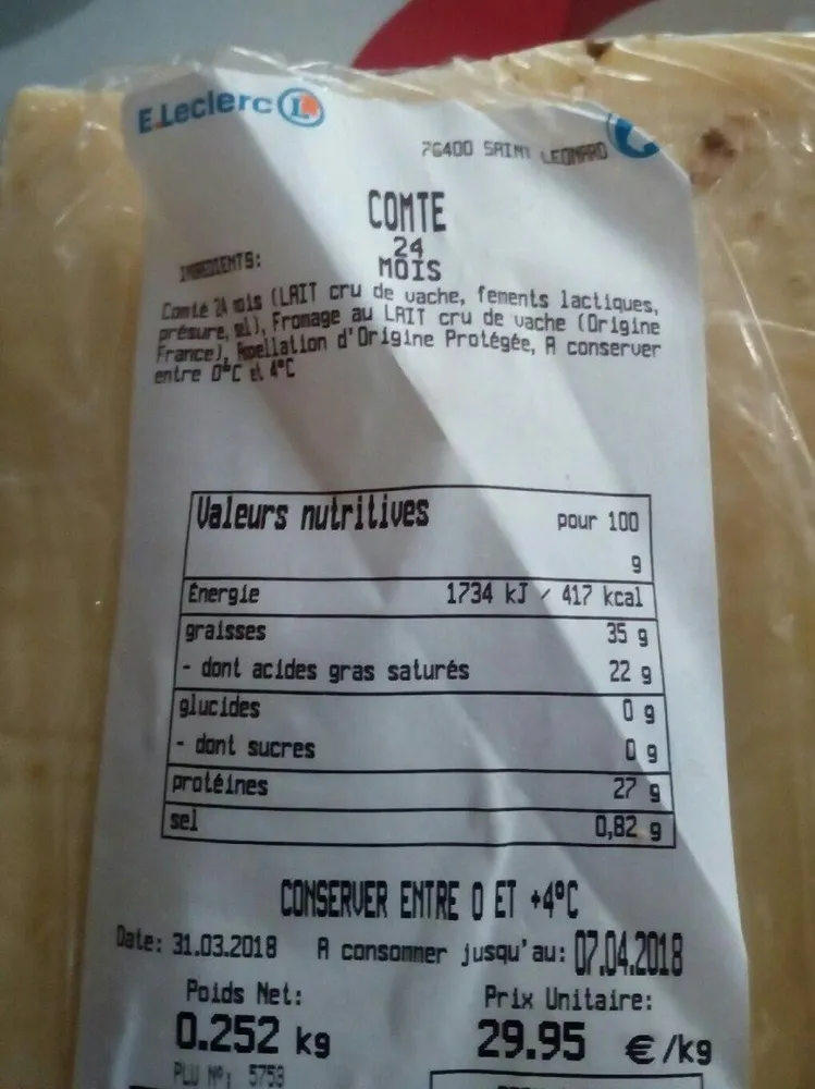 Comte 24 mois