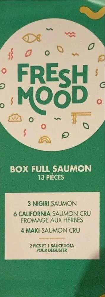 Box full saumon