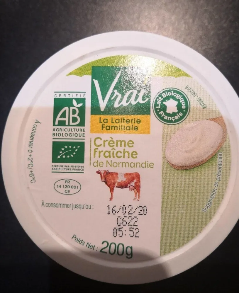 Crème fraîche de Normandie