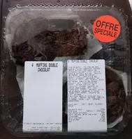 Muffins double chocolat