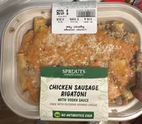 Chicken Sausage Rigatoni with Vodka Sauce