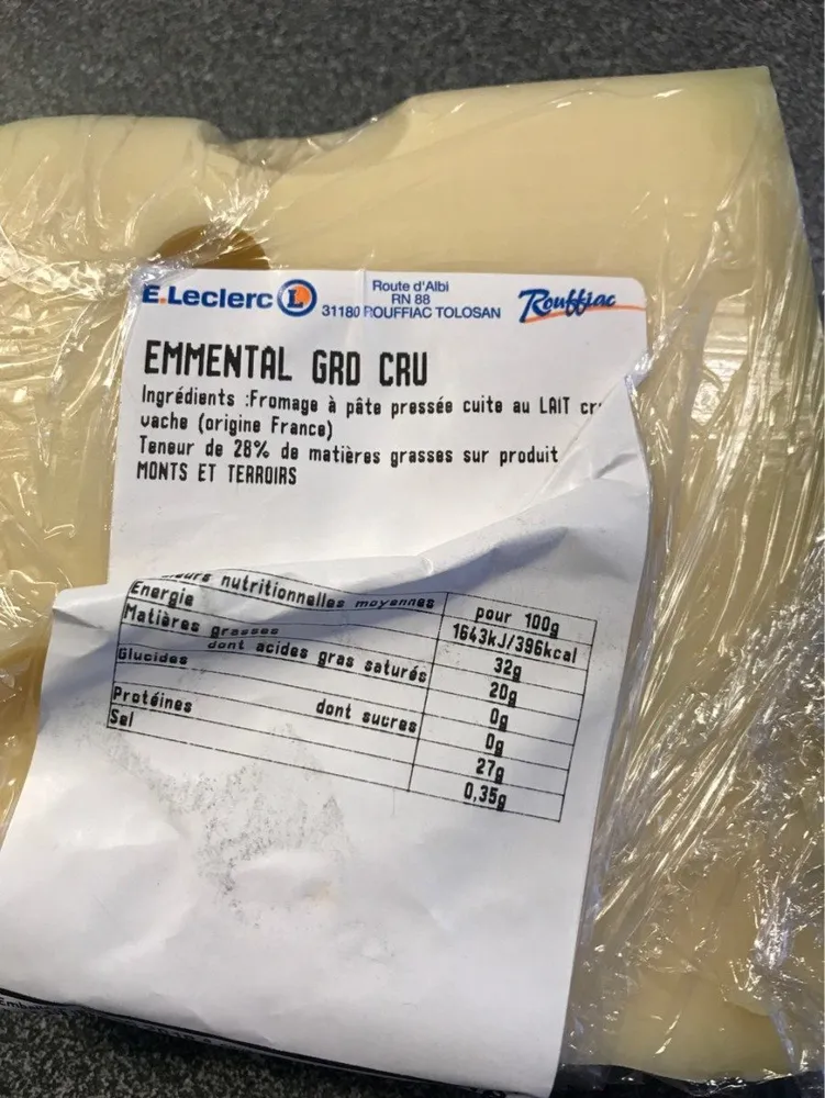 Emmental grand cru