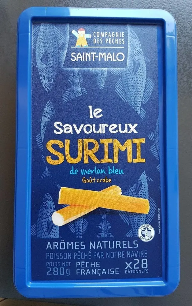 Le savoureux SURIMI de merlan bleu