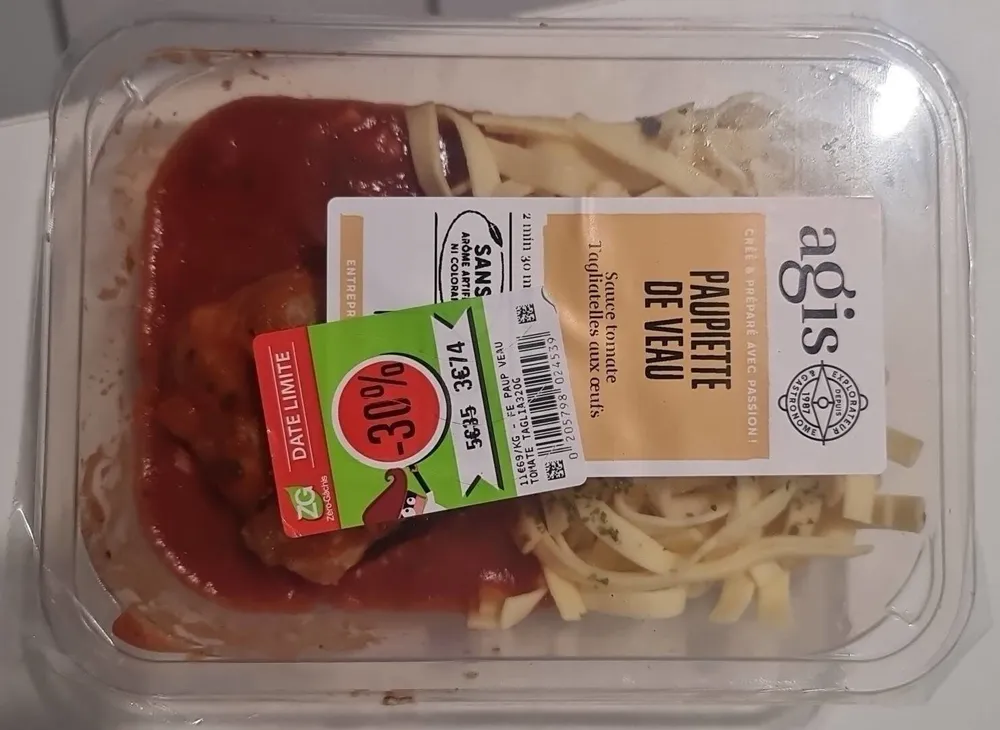 Paupiette de veau