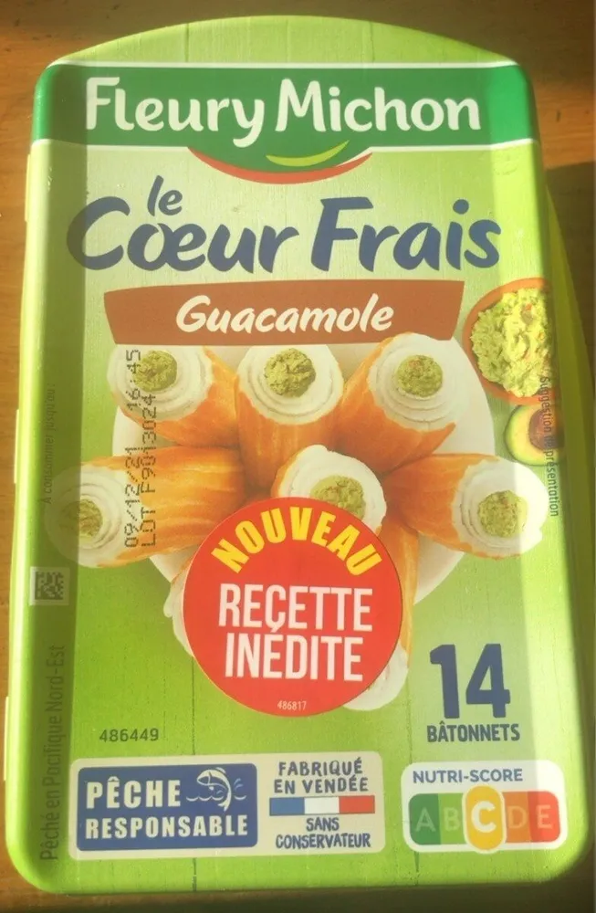 Le coeur frais Guacamole