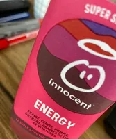 ENERGY Fraise,cerise,pomme,guarana