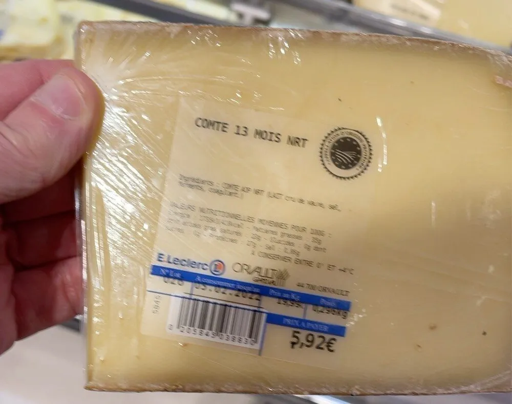 Comté 13 mois NRT